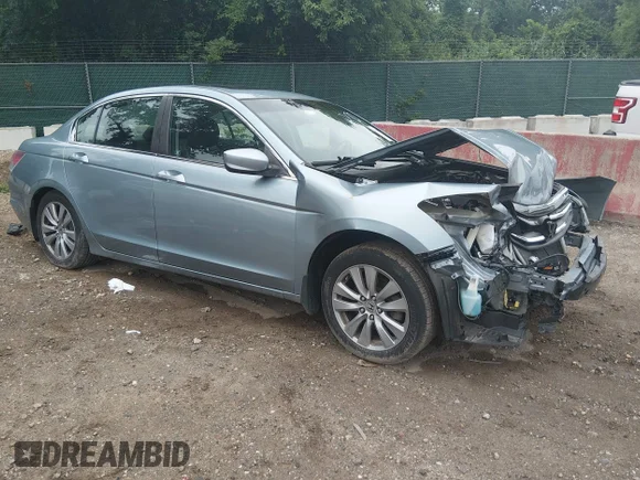 ✅ 2012 Honda Accord EX-L • VIN: 1HGCP2F83CA083781 • Lot: 45348479. Listed on IAAI with 103,260 mi. Free auction sales archive from the USA and detailed vehicle history report at DreamBid. Image 1.
