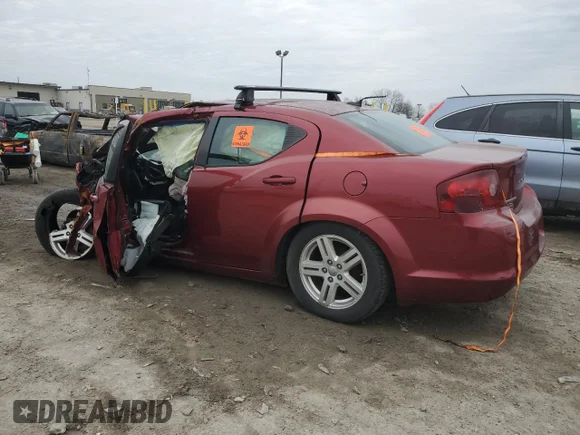 ✅ 2014 Dodge Avenger SXT • VIN: 1C3CDZCB1EN163631 • Лот: 43801535. Опубліковано раніше на Copart з пробігом Не вказано. Безкоштовний доступ до архіву аукціонних продажів зі США та докладний звіт про історію автомобіля на DreamBid. Зображення 2.
