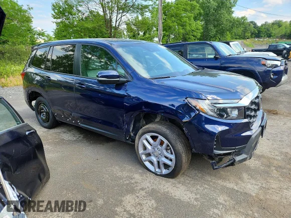 ✅ 2024 Honda Passport EX-L • VIN: 5FNYF8H59RB013375 • Lot: 59143406. Wystawiony na Copart z przebiegiem 18 058 mil. Bezpłatny archiwum sprzedaży aukcyjnych z USA i szczegółowy raport historii pojazdu na DreamBid. Zdjęcie 4.