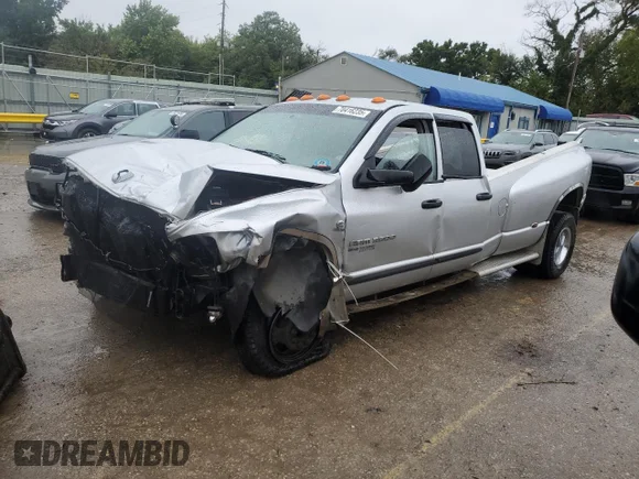 ✅ 2006 Dodge 3500 SLT • VIN: 3D7MX48C16G187052 • Lot: 70416235. Listed on Copart with Not provided. Free auction sales archive from the USA and detailed vehicle history report at DreamBid. Image 1.