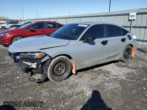 ✅ 2022 Honda Civic Sport Touring • VIN: 19XFL1G81NE401302 • Лот: 49208965. Опубліковано раніше на Copart з пробігом 141 225 миль. Безкоштовний доступ до архіву аукціонних продажів зі США та докладний звіт про історію автомобіля на DreamBid. Зображення 1.
