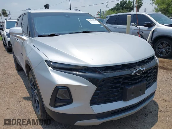 ✅ 2021 Chevrolet Blazer LT • VIN: 3GNKBCRS5MS563186 • Лот: 42282938. Опубликован ранее на IAAI с пробегом 54 410 миль. Бесплатный доступ к архиву аукционных продаж из США и подробный отчёт об истории автомобиля на DreamBid. Изображение 1.