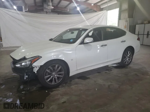 ✅ 2017 Infiniti Q70 3.7 • VIN: JN1BY1AP6HM741442 • Лот: 64480714. Опубликован ранее на Copart с пробегом Не указан. Бесплатный доступ к архиву аукционных продаж из США и подробный отчёт об истории автомобиля на DreamBid. Изображение 1.