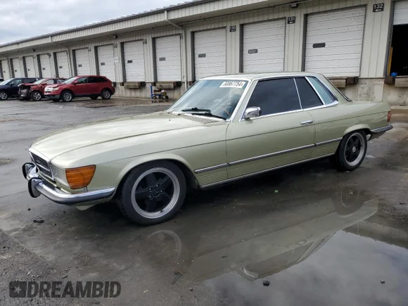 ✅ 1980 Mercedes-Benz C • VIN: 10702412028604 • Lot: 80867754. Listed on Copart with 112,211 mi. Free auction sales archive from the USA and detailed vehicle history report at DreamBid. Image 1.