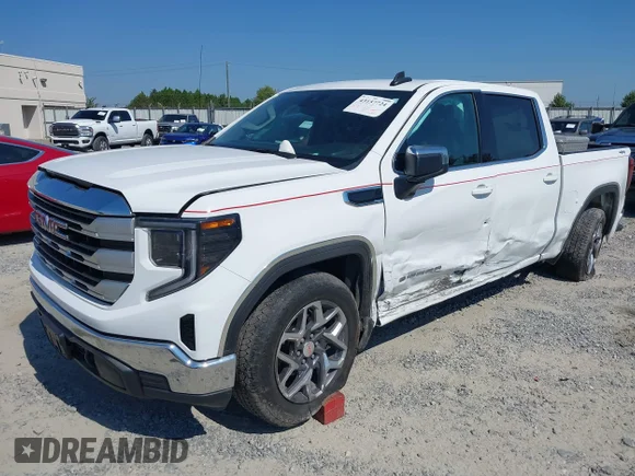 ✅ 2023 GMC Sierra 1500 SLE • VIN: 3GTPUBEK9PG291175 • Lot: 43157724. Wystawiony na IAAI z przebiegiem 40 405 mil. Bezpłatny archiwum sprzedaży aukcyjnych z USA i szczegółowy raport historii pojazdu na DreamBid. Zdjęcie 6.