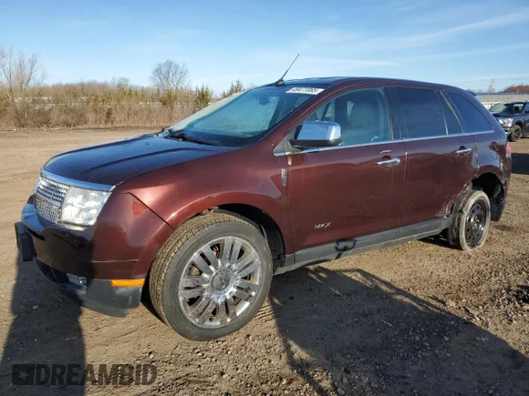 ✅ 2010 Lincoln MKX • VIN: 2LMDJ8JC3ABJ09803 • Lot: 49477085. Listed on Copart with 194,822 mi. Free auction sales archive from the USA and detailed vehicle history report at DreamBid. Image 1.
