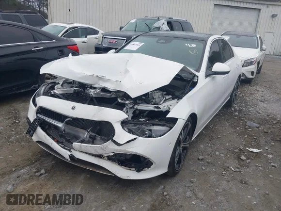 ✅ 2023 Mercedes-Benz C 300 • VIN: W1KAF4GB9PR139282 • Lot: 43807344. Wystawiony na IAAI z przebiegiem 23 788 mil. Bezpłatny archiwum sprzedaży aukcyjnych z USA i szczegółowy raport historii pojazdu na DreamBid. Zdjęcie 2.