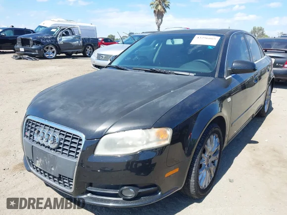 ✅ 2008 Audi A4 2.0T • VIN: WAUDF78E28A153300 • Lot: 43296069. Wystawiony na IAAI z przebiegiem 142 535 mil. Bezpłatny archiwum sprzedaży aukcyjnych z USA i szczegółowy raport historii pojazdu na DreamBid. Zdjęcie 2.