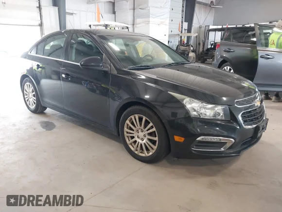 ✅ 2015 Chevrolet Cruze ECO • VIN: 1G1PH5SB0F7230567 • Лот: 45640070. Опубліковано раніше на IAAI з пробігом 182 545 миль. Безкоштовний доступ до архіву аукціонних продажів зі США та докладний звіт про історію автомобіля на DreamBid. Зображення 1.