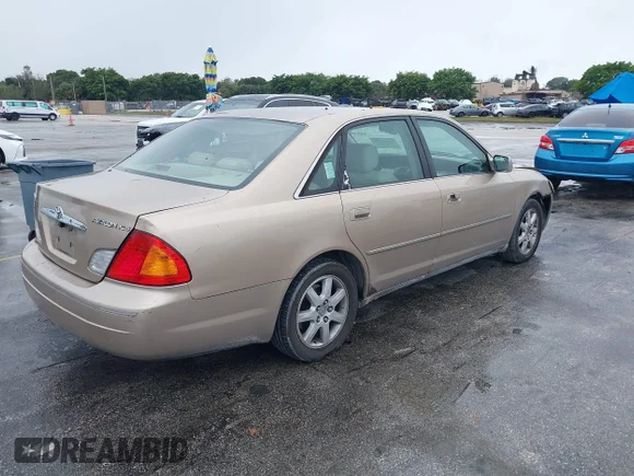 ✅ 2001 Toyota Avalon XLS • VIN: 4T1BF28B51U165413 • Lot: 44145384. Wystawiony na IAAI z przebiegiem 148 156 mil. Bezpłatny archiwum sprzedaży aukcyjnych z USA i szczegółowy raport historii pojazdu na DreamBid. Zdjęcie 4.