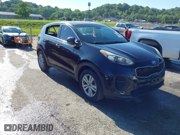 ✅ 2017 Kia Sportage LX • VIN: KNDPM3AC0H7056505 • Lot: 45026766. Listed on IAAI with 65,960 mi. Free auction sales archive from the USA and detailed vehicle history report at DreamBid. Image 1.