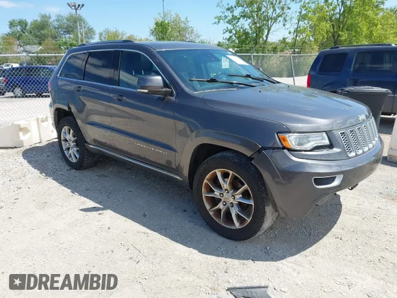 ✅ 2015 Jeep Grand Cherokee Summit • VIN: 1C4RJFJG2FC190037 • Lot: 45109213. Wystawiony na IAAI z przebiegiem 162 777 mil. Bezpłatny archiwum sprzedaży aukcyjnych z USA i szczegółowy raport historii pojazdu na DreamBid. Zdjęcie 1.