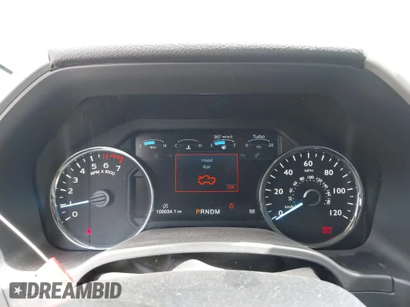 ✅ 2018 Ford F-150 XL • VIN: 1FTEW1EP1JKF46389 • Lot: 45189588. Listed on IAAI with 100,034 mi. Free auction sales archive from the USA and detailed vehicle history report at DreamBid. Image 7.