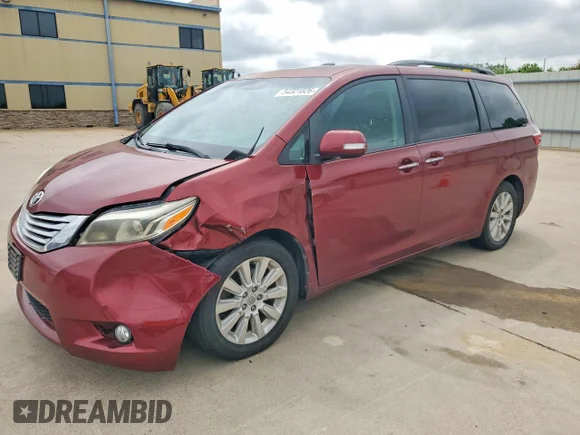 ✅ 2015 Toyota Sienna XLE Premium • VIN: 5TDYK3DC4FS643587 • Lot: 54321026. Wystawiony na Copart z przebiegiem 141 931 mil. Bezpłatny archiwum sprzedaży aukcyjnych z USA i szczegółowy raport historii pojazdu na DreamBid. Zdjęcie 1.