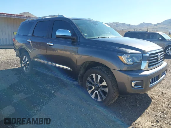 ✅ 2019 Toyota Sequoia Limited • VIN: 5TDJY5G13KS172600 • Лот: 44651158. Опубликован ранее на IAAI с пробегом 82 785 миль. Бесплатный доступ к архиву аукционных продаж из США и подробный отчёт об истории автомобиля на DreamBid. Изображение 1.