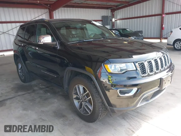 ✅ 2019 Jeep Grand Cherokee Limited • VIN: 1C4RJFBG8KC711528 • Lot: 45110371. Listed on IAAI with 130,009 mi. Free auction sales archive from the USA and detailed vehicle history report at DreamBid. Image 1.