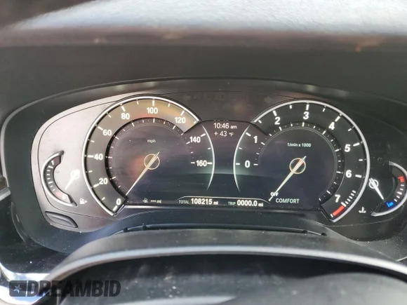 ✅ 2018 BMW 5 Series 540i • VIN: WBAJE5C54JG918298 • Лот: 36769693. Опубліковано раніше на Copart з пробігом 108 215 миль. Безкоштовний доступ до архіву аукціонних продажів зі США та докладний звіт про історію автомобіля на DreamBid. Зображення 9.