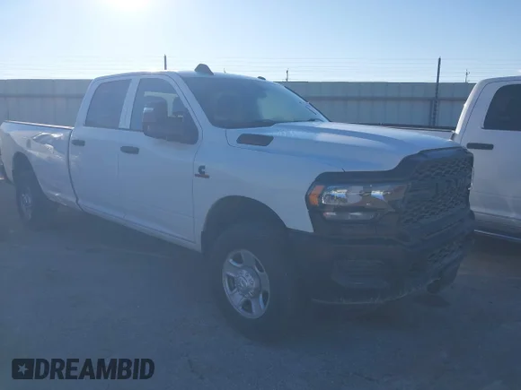✅ 2023 Ram 2500 Tradesman • VIN: 3C6UR5HL1PG556298 • Lot: 44090048. Listed on IAAI with 69,061 mi. Free auction sales archive from the USA and detailed vehicle history report at DreamBid. Image 1.
