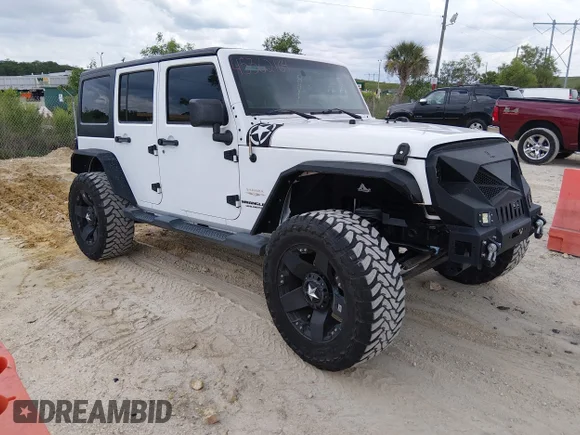 ✅ 2012 Jeep Wrangler Unlimited Sahara • VIN: 1C4BJWEG4CL180634 • Лот: 45362164. Опубликован ранее на IAAI с пробегом 154 592 миль. Бесплатный доступ к архиву аукционных продаж из США и подробный отчёт об истории автомобиля на DreamBid. Изображение 1.