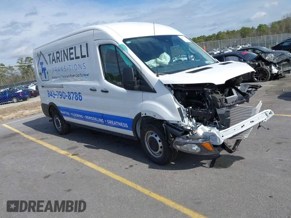 ✅ 2025 Ford Transit Cargo • VIN: 1FTBR1C80SKB26517 • Лот: 44386492. Опубліковано раніше на IAAI з пробігом 1 814 миль. Безкоштовний доступ до архіву аукціонних продажів зі США та докладний звіт про історію автомобіля на DreamBid. Зображення 1.