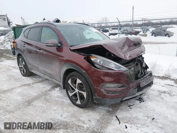 ✅ 2017 Hyundai Tucson Limited • VIN: KM8J33A23HU291042 • Lot: 44327223. Wystawiony na IAAI z przebiegiem 172 974 mil. Bezpłatny archiwum sprzedaży aukcyjnych z USA i szczegółowy raport historii pojazdu na DreamBid. Zdjęcie 1.