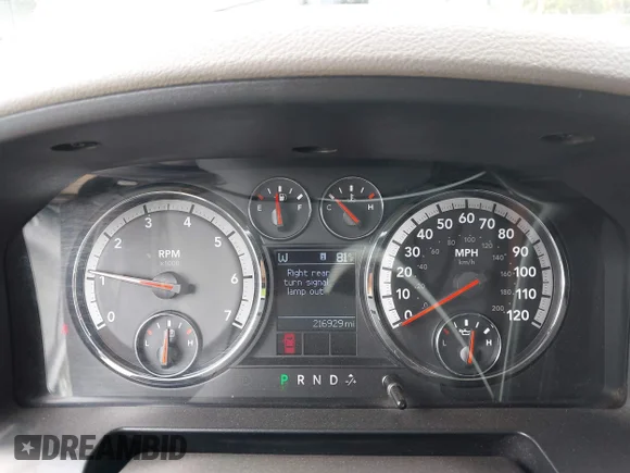 ✅ 2010 Dodge 1500 SLT • VIN: 1D7RB1CTXAS189670 • Лот: 44603532. Опубліковано раніше на IAAI з пробігом 216 929 миль. Безкоштовний доступ до архіву аукціонних продажів зі США та докладний звіт про історію автомобіля на DreamBid. Зображення 7.