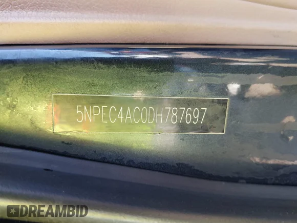 ✅ 2013 Hyundai Sonata SE • VIN: 5NPEC4AC0DH787697 • Lot: 44031061. Wystawiony na IAAI z przebiegiem 182 853 mil. Bezpłatny archiwum sprzedaży aukcyjnych z USA i szczegółowy raport historii pojazdu na DreamBid. Zdjęcie 9.