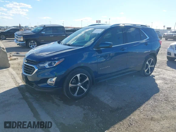 ✅ 2020 Chevrolet Equinox LT • VIN: 2GNAXLEX6L6184127 • Lot: 44159573. Wystawiony na IAAI z przebiegiem 49 097 mil. Bezpłatny archiwum sprzedaży aukcyjnych z USA i szczegółowy raport historii pojazdu na DreamBid. Zdjęcie 2.