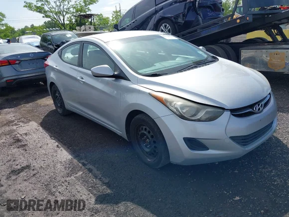 ✅ 2011 Hyundai Elantra GLS • VIN: 5NPDH4AE1BH060144 • Lot: 45184672. Listed on IAAI with 153,440 mi. Free auction sales archive from the USA and detailed vehicle history report at DreamBid. Image 1.