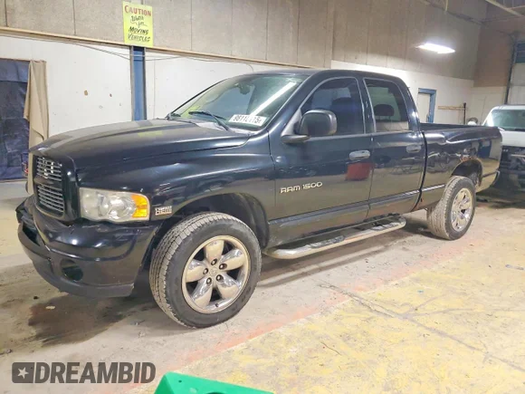 ✅ 2004 Dodge 1500 SLT • VIN: 1D7HU18D44J152342 • Лот: 98118115. Опубліковано раніше на Copart з пробігом 232 515 миль. Безкоштовний доступ до архіву аукціонних продажів зі США та докладний звіт про історію автомобіля на DreamBid. Зображення 1.