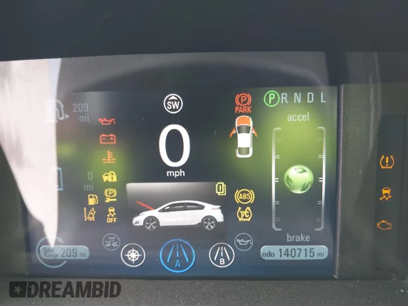 ✅ 2013 Chevrolet Volt • VIN: 1G1RB6E45DU122389 • Лот: 42218449. Опубликован ранее на IAAI с пробегом 140 715 миль. Бесплатный доступ к архиву аукционных продаж из США и подробный отчёт об истории автомобиля на DreamBid. Изображение 7.