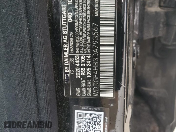 ✅ 2013 Mercedes-Benz C 250 Sport • VIN: WDDGF4HB3DA793567 • Lot: 86475115. Wystawiony na Copart z przebiegiem 144 571 mil. Bezpłatny archiwum sprzedaży aukcyjnych z USA i szczegółowy raport historii pojazdu na DreamBid. Zdjęcie 12.