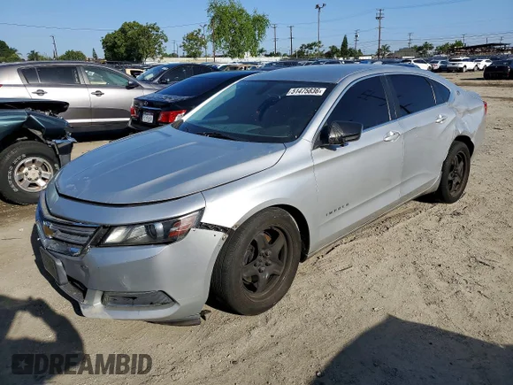 ✅ 2015 Chevrolet Impala LS • VIN: 2G11Z5SL8F9208245 • Лот: 51475836. Опубліковано раніше на Copart з пробігом 164 304 миль. Безкоштовний доступ до архіву аукціонних продажів зі США та докладний звіт про історію автомобіля на DreamBid. Зображення 1.