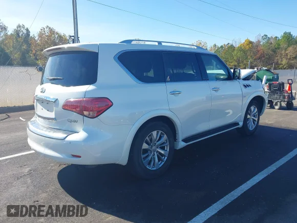 ✅ 2017 Infiniti QX80 • VIN: JN8AZ2NF1H9642595 • Лот: 43665688. Опубликован ранее на IAAI с пробегом 142 862 миль. Бесплатный доступ к архиву аукционных продаж из США и подробный отчёт об истории автомобиля на DreamBid. Изображение 4.
