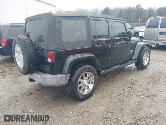 ✅ 2008 Jeep Wrangler Unlimited Sahara • VIN: 1J8GB59148L503227 • Lot: 44224947. Wystawiony na IAAI z przebiegiem 224 059 mil. Bezpłatny archiwum sprzedaży aukcyjnych z USA i szczegółowy raport historii pojazdu na DreamBid. Zdjęcie 4.