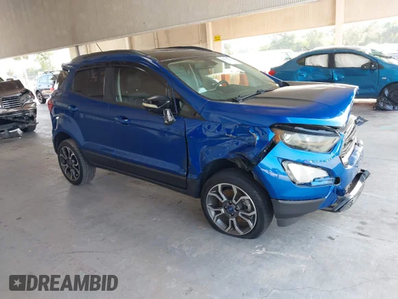 ✅ 2019 Ford EcoSport SES • VIN: MAJ6S3JLXKC293511 • Lot: 42376171. Wystawiony na IAAI z przebiegiem 58 707 mil. Bezpłatny archiwum sprzedaży aukcyjnych z USA i szczegółowy raport historii pojazdu na DreamBid. Zdjęcie 1.