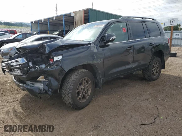 ✅ 2020 Toyota Land Cruiser • VIN: JTMCY7AJ4L4094368 • Lot: 62300095. Listed on Copart with 128,907 mi. Free auction sales archive from the USA and detailed vehicle history report at DreamBid. Image 1.