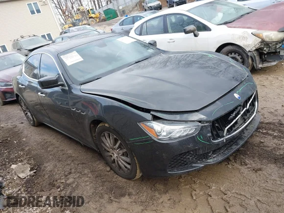 ✅ 2014 Maserati Ghibli S Q4 • VIN: ZAM57RTA9E1089459 • Лот: 44072578. Опубликован ранее на IAAI с пробегом 58 588 миль. Бесплатный доступ к архиву аукционных продаж из США и подробный отчёт об истории автомобиля на DreamBid. Изображение 1.