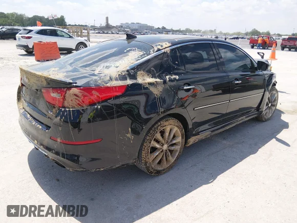 ✅ 2014 Kia Optima SXL Turbo • VIN: 5XXGR4A60EG344514 • Лот: 44951319. Опубликован ранее на IAAI с пробегом 152 968 миль. Бесплатный доступ к архиву аукционных продаж из США и подробный отчёт об истории автомобиля на DreamBid. Изображение 4.
