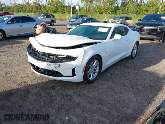 ✅ 2022 Chevrolet Camaro 1LT • VIN: 1G1FB1RX2N0123633 • Lot: 43386550. Wystawiony na IAAI z przebiegiem 52 851 mil. Bezpłatny archiwum sprzedaży aukcyjnych z USA i szczegółowy raport historii pojazdu na DreamBid. Zdjęcie 2.