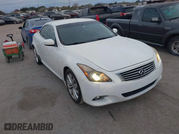 ✅ 2011 Infiniti G37 • VIN: JN1CV6FE9BM953891 • Lot: 44039051. Listed on IAAI with 154,076 mi. Free auction sales archive from the USA and detailed vehicle history report at DreamBid. Image 1.
