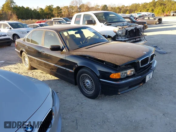 ✅ 1999 BMW 7 Series 740iL • VIN: WBAGH8339XDP01910 • Лот: 44046889. Опубликован ранее на IAAI с пробегом 85 336 миль. Бесплатный доступ к архиву аукционных продаж из США и подробный отчёт об истории автомобиля на DreamBid. Изображение 1.