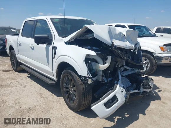 ✅ 2025 Ford F-150 XLT • VIN: 1FTEW3KP5SFB90684 • Lot: 44672711. Listed on IAAI with 4,027 mi. Free auction sales archive from the USA and detailed vehicle history report at DreamBid. Image 1.