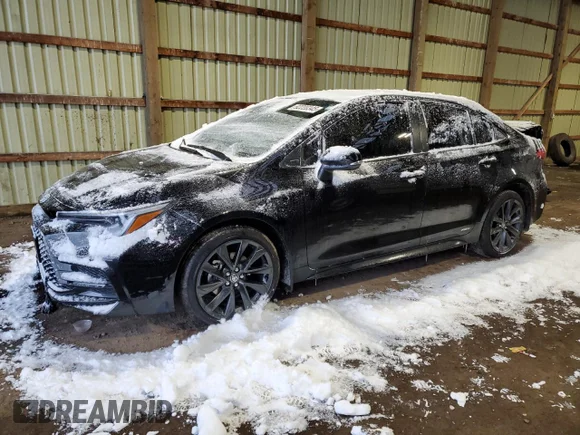 ✅ 2025 Toyota Corolla Hybrid LE • VIN: JTDBDMHE9SJ013881 • Lot: 92220345. Wystawiony na Copart z przebiegiem 9 595 km. Bezpłatny archiwum sprzedaży aukcyjnych z USA i szczegółowy raport historii pojazdu na DreamBid. Zdjęcie 1.