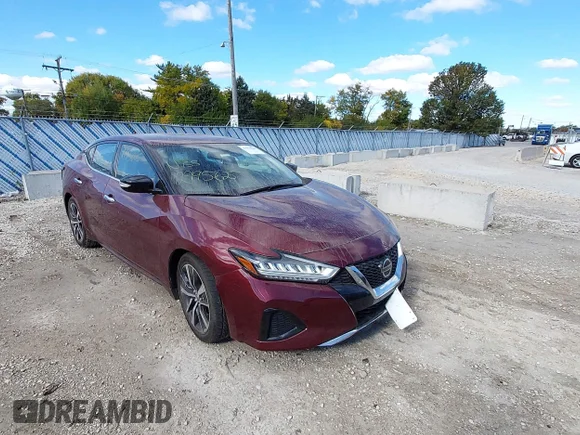 ✅ 2019 Nissan Maxima SV • VIN: 1N4AA6AV1KC373960 • Lot: 43570066. Listed on IAAI with 59,850 mi. Free auction sales archive from the USA and detailed vehicle history report at DreamBid. Image 1.