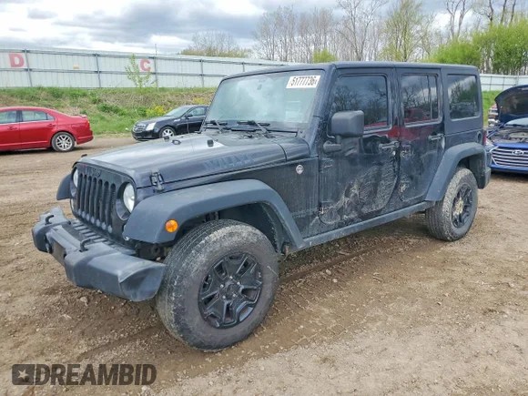 ✅ 2018 Jeep Wrangler Unlimited Sport S • VIN: 1C4BJWDG3JL847630 • Lot: 51777736. Wystawiony na Copart z przebiegiem 173 533 mil. Bezpłatny archiwum sprzedaży aukcyjnych z USA i szczegółowy raport historii pojazdu na DreamBid. Zdjęcie 1.