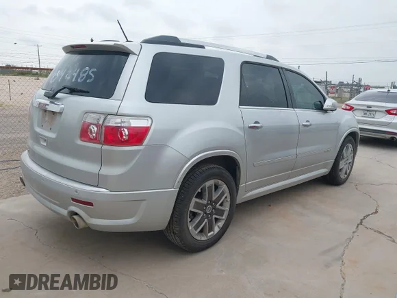 ✅ 2012 GMC Acadia Denali • VIN: 1GKKRTED6CJ388057 • Лот: 45471561. Опубліковано раніше на IAAI з пробігом 143 025 миль. Безкоштовний доступ до архіву аукціонних продажів зі США та докладний звіт про історію автомобіля на DreamBid. Зображення 4.
