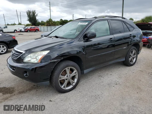 ✅ 2007 Lexus RX 400h • VIN: JTJGW31U572003164 • Лот: 57318184. Опубликован ранее на Copart с пробегом 158 141 миль. Бесплатный доступ к архиву аукционных продаж из США и подробный отчёт об истории автомобиля на DreamBid. Изображение 1.