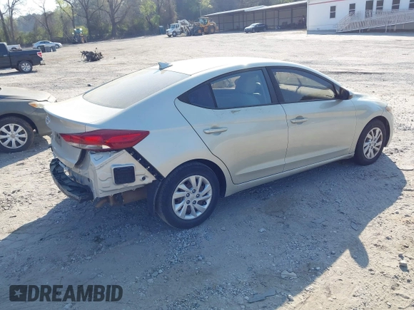 ✅ 2017 Hyundai Elantra SE • VIN: 5NPD74LF1HH084588 • Lot: 44733615. Wystawiony na IAAI z przebiegiem 148 692 mil. Bezpłatny archiwum sprzedaży aukcyjnych z USA i szczegółowy raport historii pojazdu na DreamBid. Zdjęcie 4.