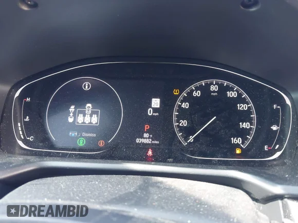 ✅ 2022 Honda Accord Sport • VIN: 1HGCV1F32NA029668 • Lot: 44254582. Wystawiony na IAAI z przebiegiem 39 882 mil. Bezpłatny archiwum sprzedaży aukcyjnych z USA i szczegółowy raport historii pojazdu na DreamBid. Zdjęcie 7.